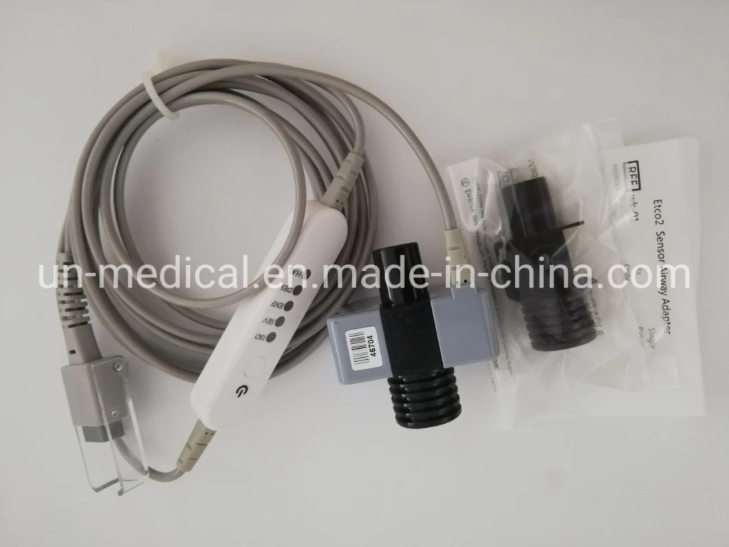 Etco2 and Anesthetic Gas Monitoring Module for Patient Monitor