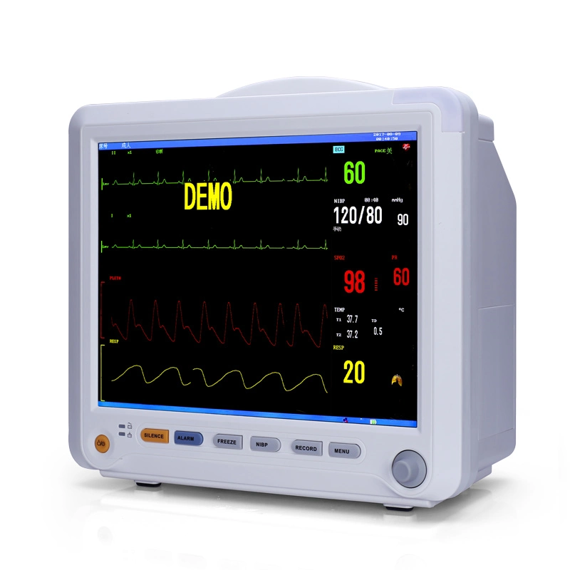High Quality Vital Sign Monitoring Multiparameter Patient Cardiac Monitor