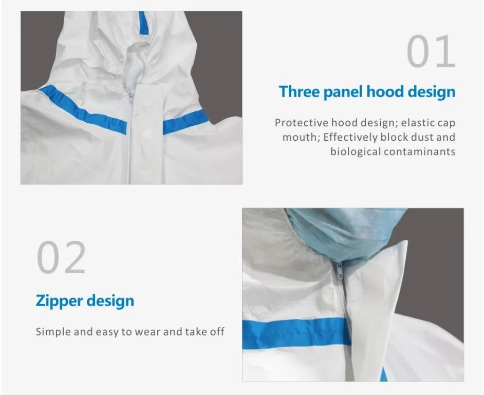 Made in China Disposable Personal Protective Clothing Equipment