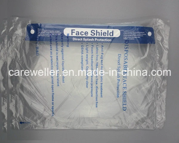Disposable Anti-Fog Face Shield for Protection