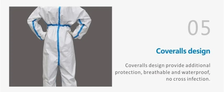 Made in China Disposable Personal Protective Clothing Equipment