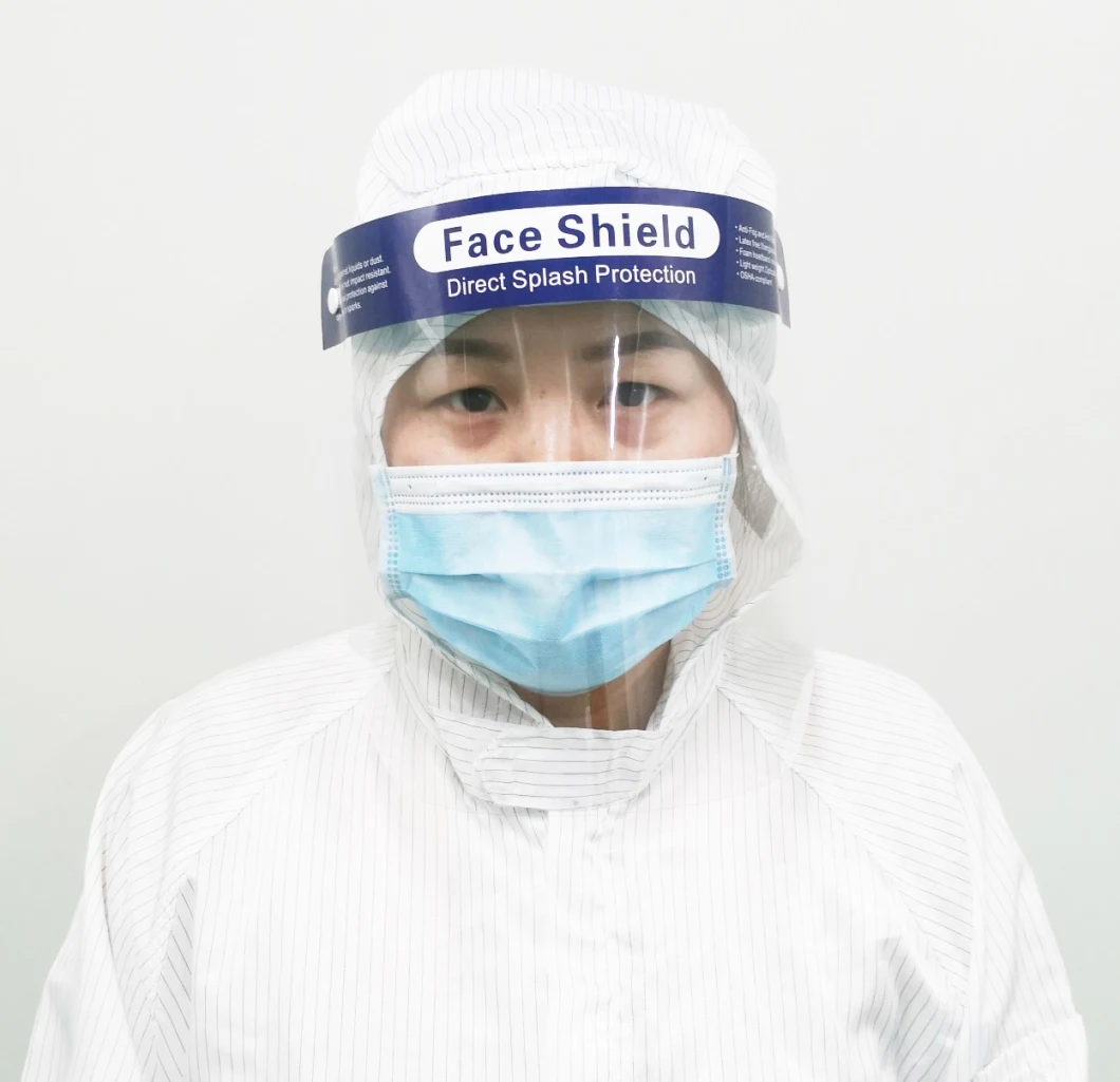 Medical Face shield with splash resistant