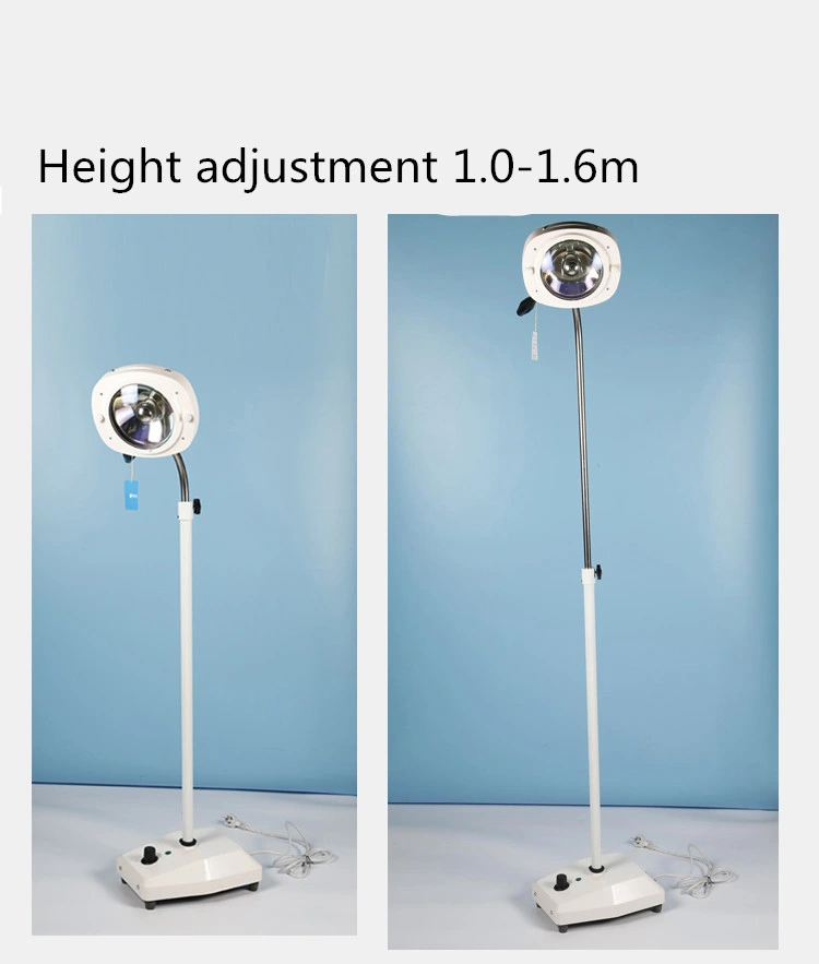 Standing Floor with Graceful Shapement Halogen Operation Lamp Surgical Light for Auxiliary Lighting