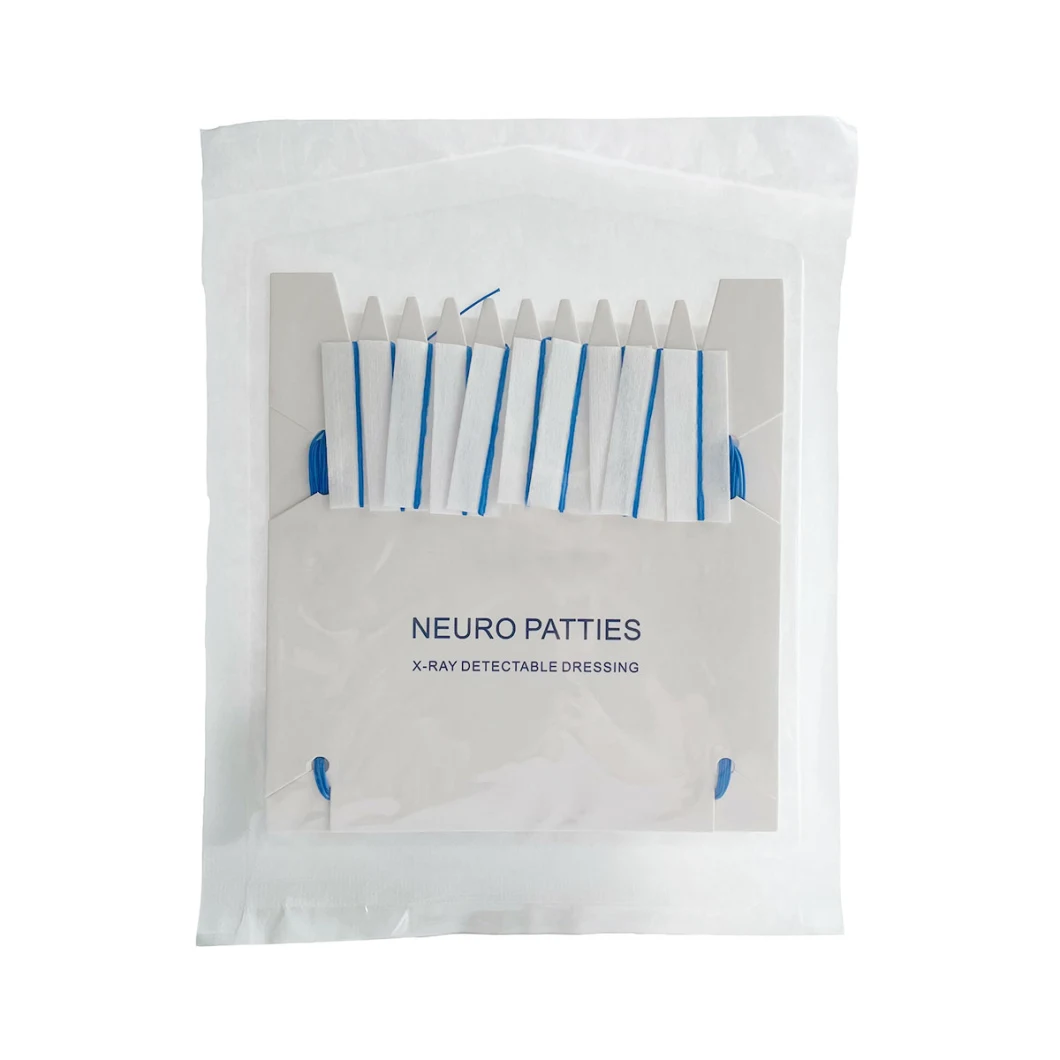 Medical Consumables Sterile Detectable Surgical Patties