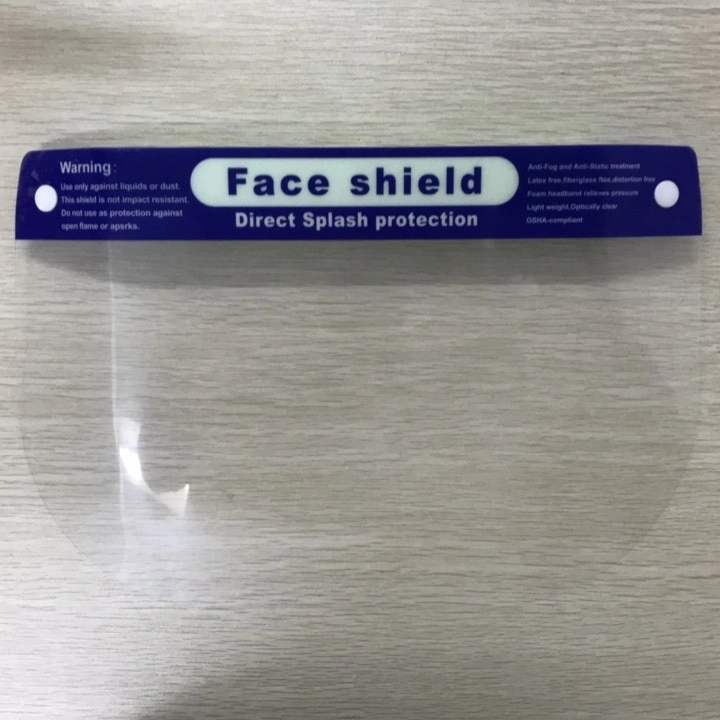 Disposable Pet Plastic Face Shield
