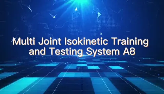 Isokinetic Isometric &amp; Isotonic Training Equipment for 6 Joints