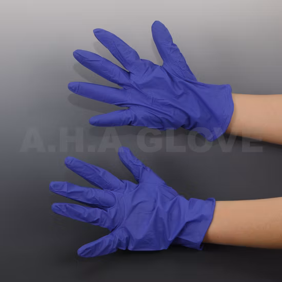 Cheap Price 100PCS Box Disposable Blue Exam Safety Medical Nitrile Surgical Examination Gloves